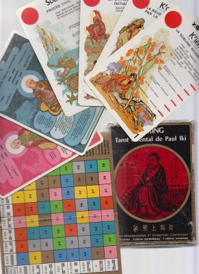 Tarot oriental de paul iki 80 tarotkarten grimaud france 1981 rar Tarot oriental de paul iki 80 tarotkarten grimaud france 1981 rar